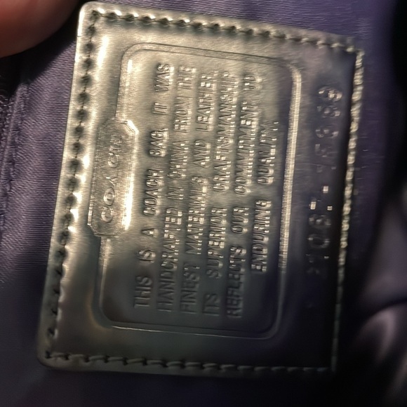 Coach Silver Jacquard. 205 - Picture 12 of 17